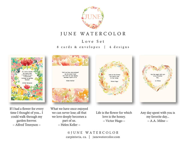 LOVE Assorted Card Set