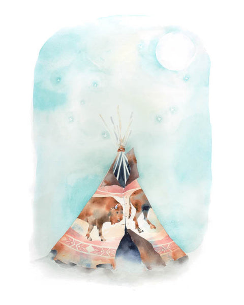 Buffalo Teepee
