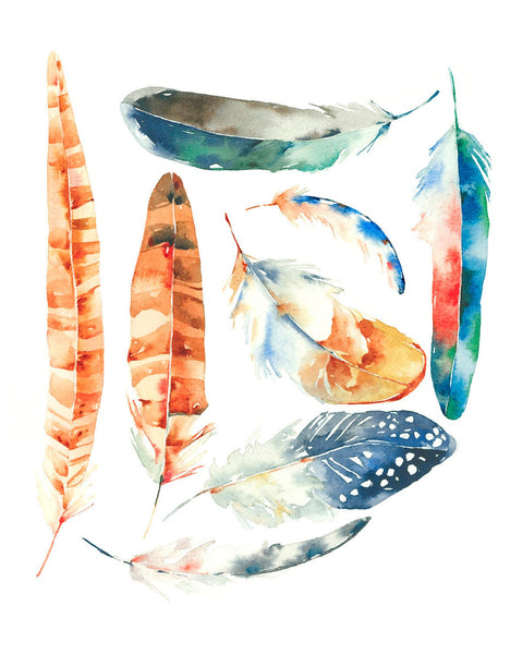 8 Feathers
