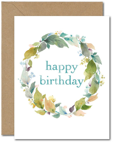 Happy Birthday Wreath (II)